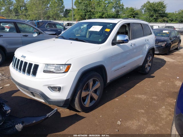45784288 :رقم المزاد ، 1C4RJFBG2EC541025 vin ، 2014 Jeep Grand Cherokee Limited مزاد بيع