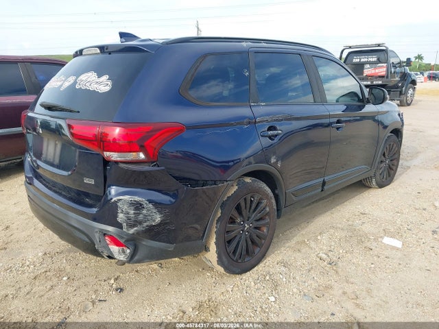 2020 Mitsubishi Outlander Le 2.4/se 2.4/sel 2.4/sp 2.4 მანქანა იყიდება აუქციონზე, vin: JA4AD3A3XLZ036713, აუქციონის ნომერი: 45784317