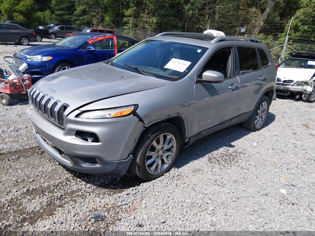 2015 Jeep Cherokee Limited მანქანა იყიდება აუქციონზე, vin: 1C4PJLDSXFW539059, აუქციონის ნომერი: 45784368