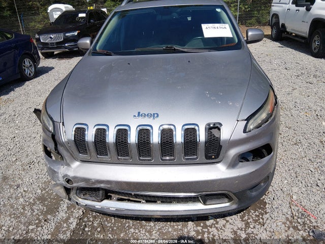 2015 Jeep Cherokee Limited მანქანა იყიდება აუქციონზე, vin: 1C4PJLDSXFW539059, აუქციონის ნომერი: 45784368
