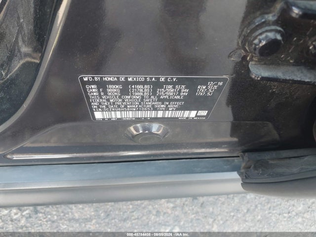 Продажа на аукционе авто 2017 Honda Hr-v Ex, vin: 3CZRU6H58HM710653, номер лота: 45784408