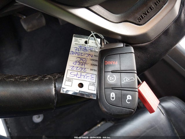 Aukcja sprzedaży 2022 Jeep Grand Cherokee Wk Limited 4x4, vin: 1C4RJFBG7NC123642, numer aukcji: 45784439