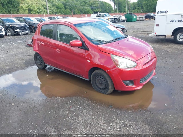 2015 Mitsubishi Mirage De მანქანა იყიდება აუქციონზე, vin: ML32A3HJ8FH009191, აუქციონის ნომერი: 45784442