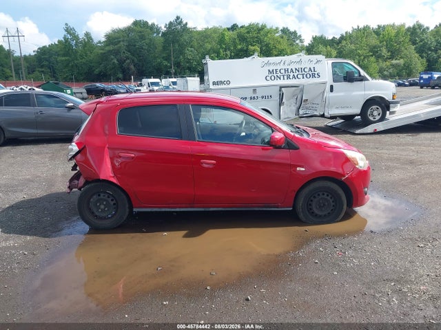 2015 Mitsubishi Mirage De მანქანა იყიდება აუქციონზე, vin: ML32A3HJ8FH009191, აუქციონის ნომერი: 45784442