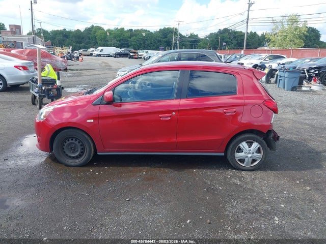 2015 Mitsubishi Mirage De მანქანა იყიდება აუქციონზე, vin: ML32A3HJ8FH009191, აუქციონის ნომერი: 45784442