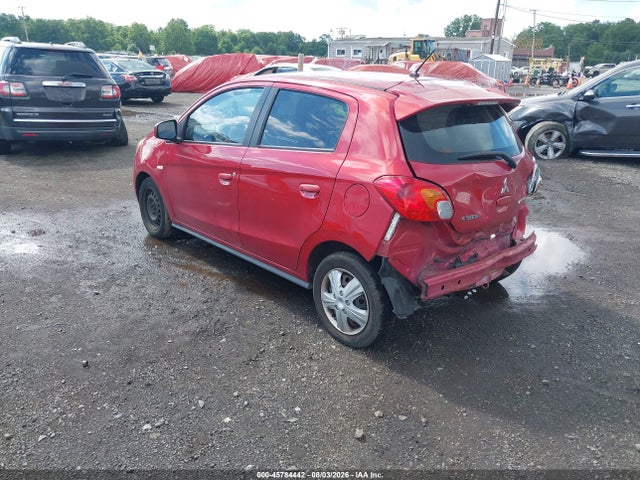 2015 Mitsubishi Mirage De მანქანა იყიდება აუქციონზე, vin: ML32A3HJ8FH009191, აუქციონის ნომერი: 45784442