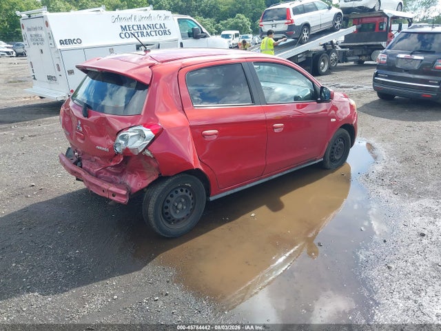 2015 Mitsubishi Mirage De მანქანა იყიდება აუქციონზე, vin: ML32A3HJ8FH009191, აუქციონის ნომერი: 45784442