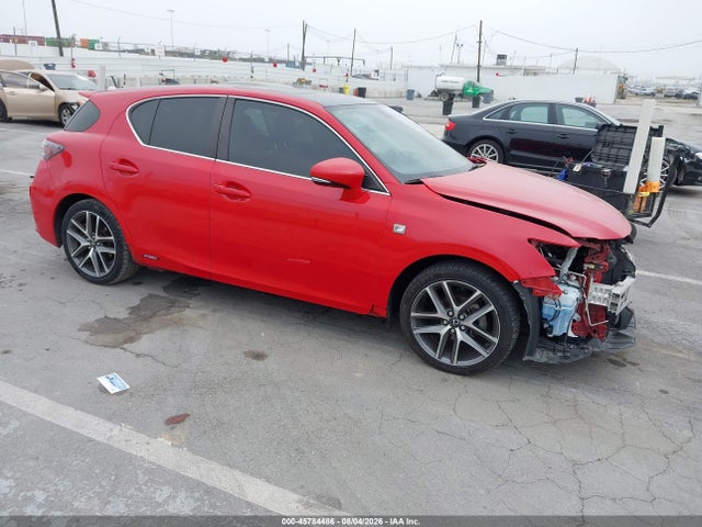 Aukcja sprzedaży 2014 Lexus Ct 200h, vin: JTHKD5BH3E2195079, numer aukcji: 45784486