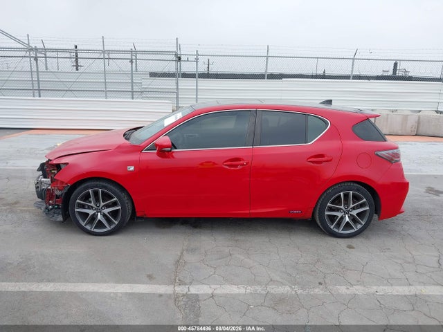 45784486 :رقم المزاد ، JTHKD5BH3E2195079 vin ، 2014 Lexus Ct 200h مزاد بيع