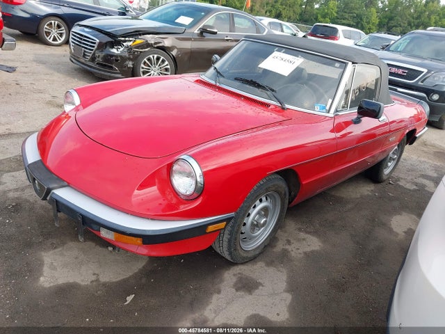 Aukcja sprzedaży 1987 Alfa Romeo Spider Graduate, vin: ZARBA5648H1045552, numer aukcji: 45784581