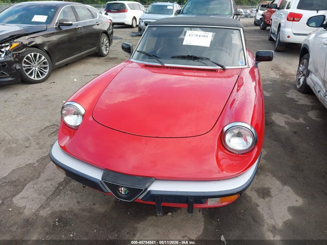 Aukcja sprzedaży 1987 Alfa Romeo Spider Graduate, vin: ZARBA5648H1045552, numer aukcji: 45784581