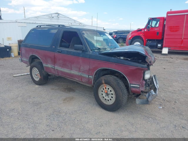 45784623 :رقم المزاد ، 1GNCT18Z9P0121088 vin ، 1993 Chevrolet Blazer S10 مزاد بيع