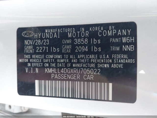Hyundai ELANTRA SE 2024 KMHLL4DGXRU705022 Image 9