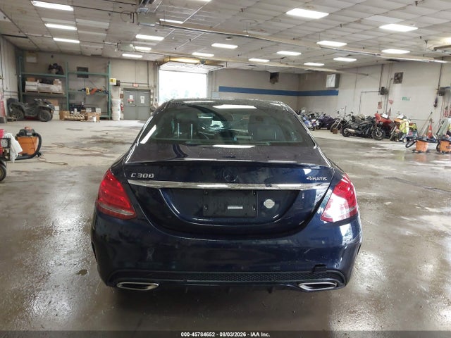 45784652 :رقم المزاد ، 55SWF4KB1HU199733 vin ، 2017 Mercedes-benz C 300 Sport 4matic مزاد بيع