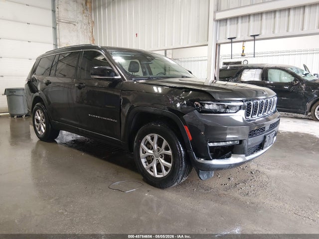 Auction sale of the 2021 Jeep Grand Cherokee L Limited 4x4, vin: 1C4RJKBG1M8202735, lot number: 45784656