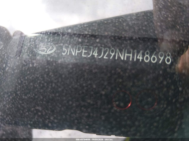 Aukcja sprzedaży 2022 Hyundai Sonata Sel Plus, vin: 5NPEJ4J29NH148698, numer aukcji: 45784659