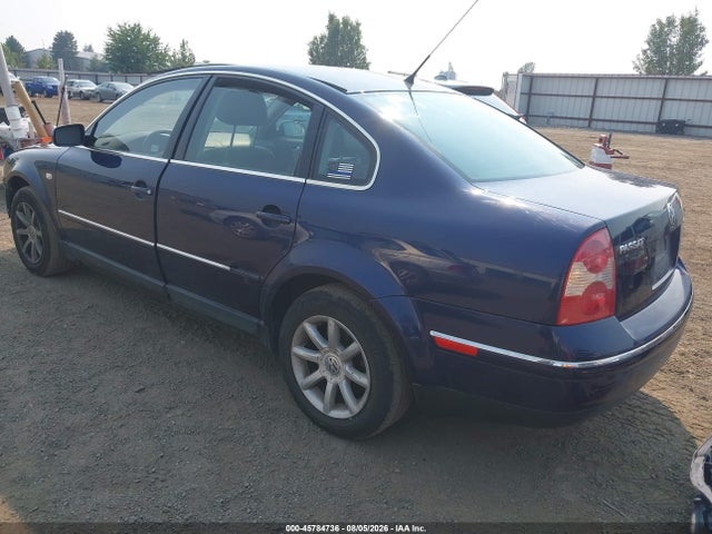 2003 Volkswagen Passat Glx მანქანა იყიდება აუქციონზე, vin: WVWTH63B03P391006, აუქციონის ნომერი: 45784736