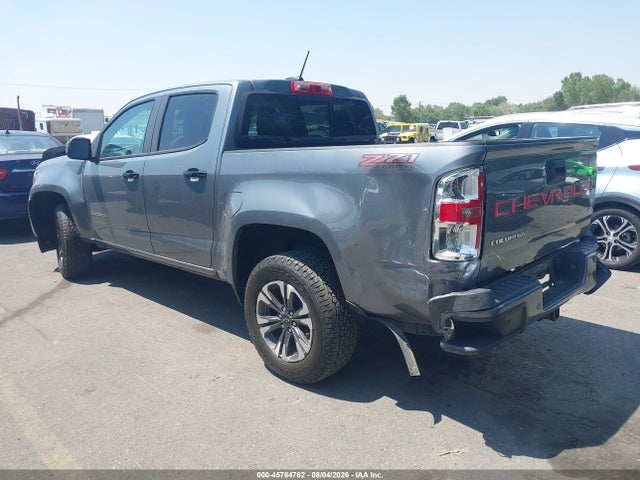 Aukcja sprzedaży 2022 Chevrolet Colorado 4wd  Short Box Z71, vin: 1GCGTDENXN1229952, numer aukcji: 45784762