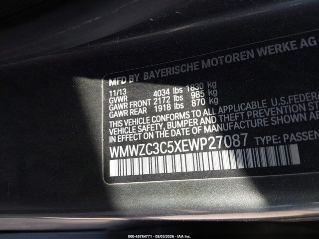 Продаж на аукціоні авто 2014 Mini Countryman Cooper S, vin: WMWZC3C5XEWP27087, номер лоту: 45784771