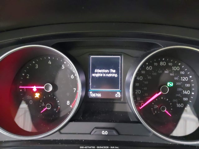 2018 Volkswagen Tiguan 2.0t Se/2.0t Sel მანქანა იყიდება აუქციონზე, vin: 3VV2B7AX3JM086590, აუქციონის ნომერი: 45784788