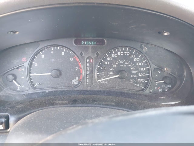 45784793 :رقم المزاد ، 1G3WS52K0WF381046 vin ، 1998 Oldsmobile Intrigue Gl مزاد بيع