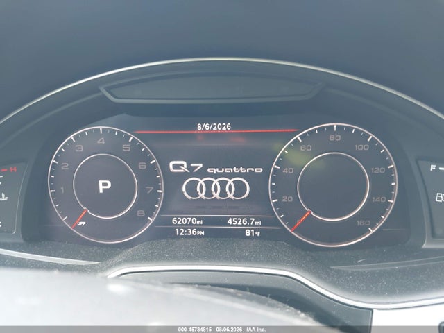 Aukcja sprzedaży 2019 Audi Q7 45 Premium/45 Se Premium, vin: WA1LHAF7XKD039166, numer aukcji: 45784815