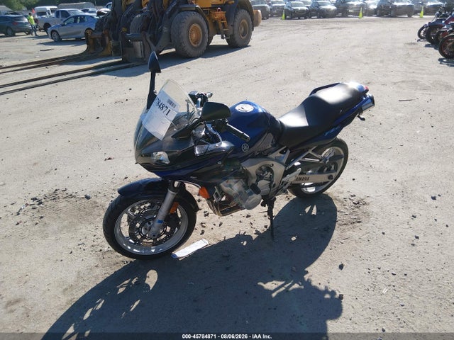 45784871 :رقم المزاد ، JYARJ08E25A004195 vin ، 2005 Yamaha Fz6 S مزاد بيع