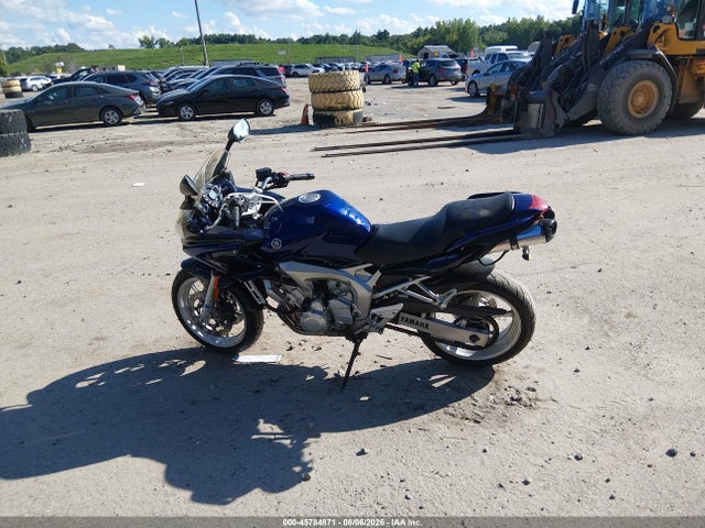 45784871 :رقم المزاد ، JYARJ08E25A004195 vin ، 2005 Yamaha Fz6 S مزاد بيع