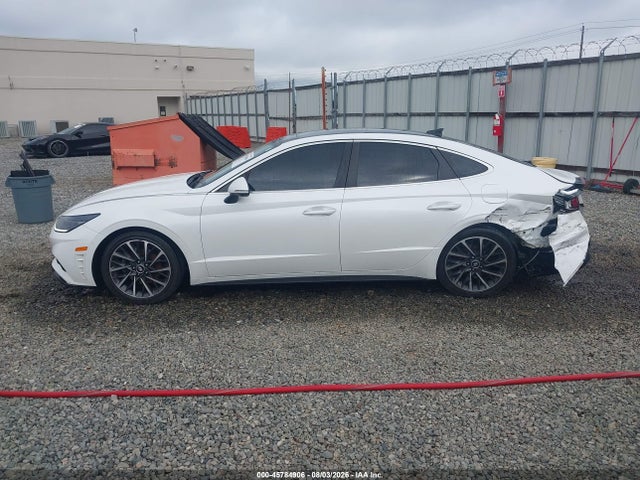 2021 Hyundai Sonata Limited მანქანა იყიდება აუქციონზე, vin: KMHL34J28MA157170, აუქციონის ნომერი: 45784906