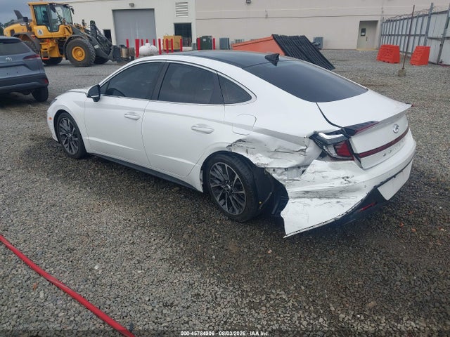 2021 Hyundai Sonata Limited მანქანა იყიდება აუქციონზე, vin: KMHL34J28MA157170, აუქციონის ნომერი: 45784906