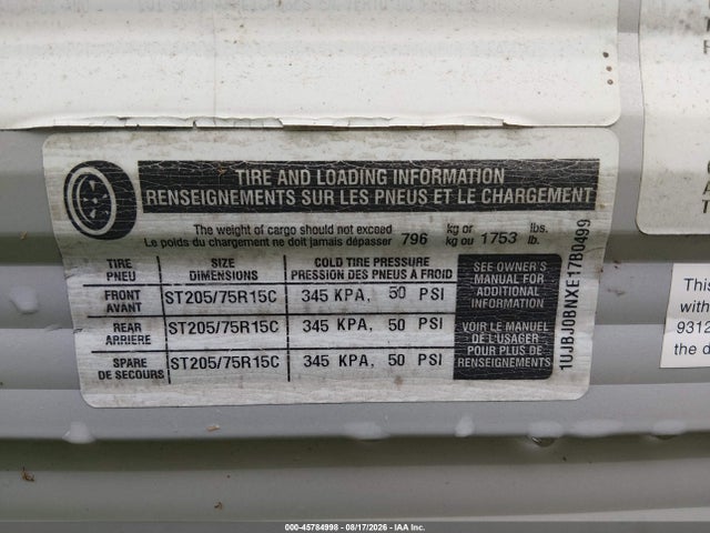 Jayco Other 2014 1UJBJ0BNXE17B0499 Image 9