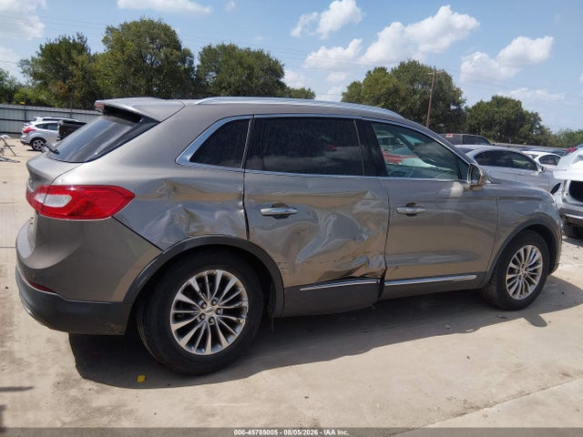 Aukcja sprzedaży 2017 Lincoln Mkx Select, vin: 2LMPJ6KR0HBL50183, numer aukcji: 45785005