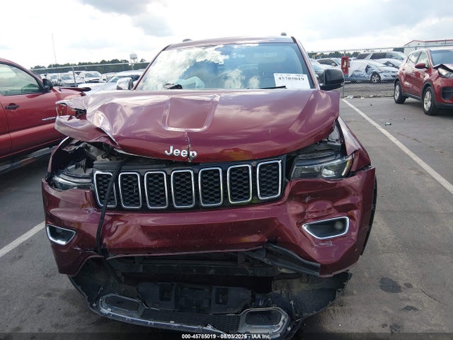 Продаж на аукціоні авто 2018 Jeep Grand Cherokee Limited 4x2, vin: 1C4RJEBG9JC339593, номер лоту: 45785019
