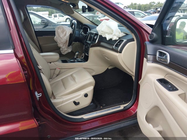 Продаж на аукціоні авто 2018 Jeep Grand Cherokee Limited 4x2, vin: 1C4RJEBG9JC339593, номер лоту: 45785019