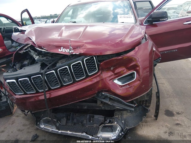 Продаж на аукціоні авто 2018 Jeep Grand Cherokee Limited 4x2, vin: 1C4RJEBG9JC339593, номер лоту: 45785019