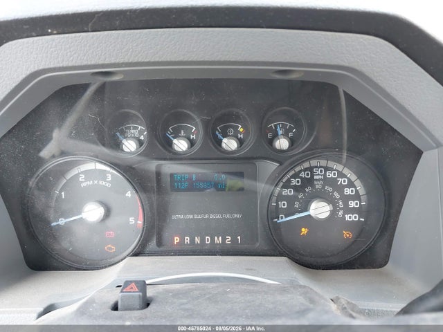 45785024 :رقم المزاد ، 1FD8X3HT2CEC58439 vin ، 2012 Ford F-350 Chassis Xl مزاد بيع