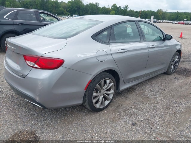 2015 Chrysler 200 S მანქანა იყიდება აუქციონზე, vin: 1C3CCCBG0FN517654, აუქციონის ნომერი: 45785027