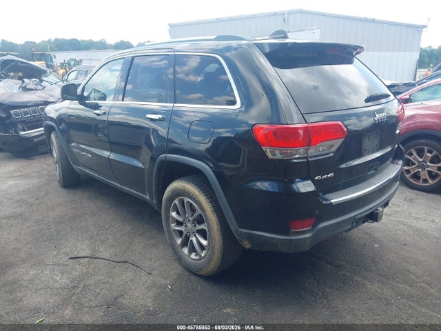 Aukcja sprzedaży 2015 Jeep Grand Cherokee Limited, vin: 1C4RJFBG9FC704917, numer aukcji: 45785053
