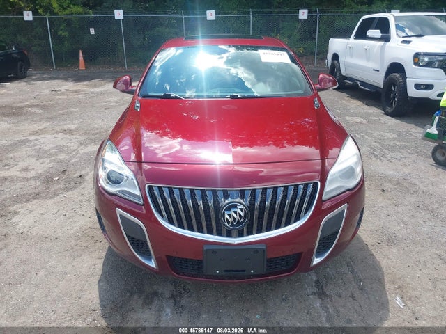 2017 Buick Regal Turbo Gs მანქანა იყიდება აუქციონზე, vin: 2G4GU5GXXH9188347, აუქციონის ნომერი: 45785147