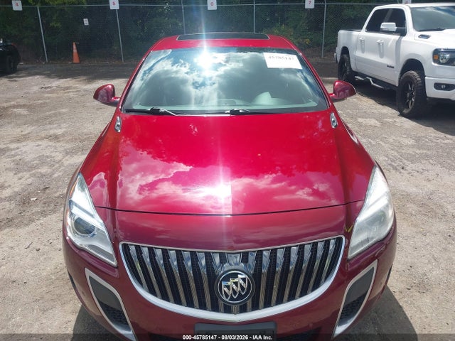 2017 Buick Regal Turbo Gs მანქანა იყიდება აუქციონზე, vin: 2G4GU5GXXH9188347, აუქციონის ნომერი: 45785147