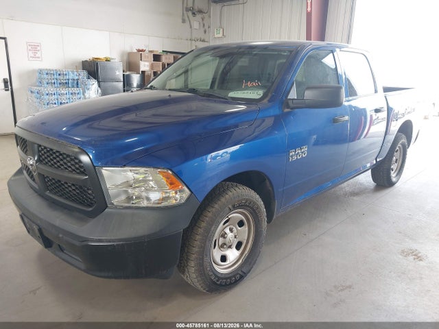 45785161 :رقم المزاد ، 1C6RR6KG4JS250283 vin ، 2018 Ram 1500 Tradesman  4x2 5'7 Box مزاد بيع