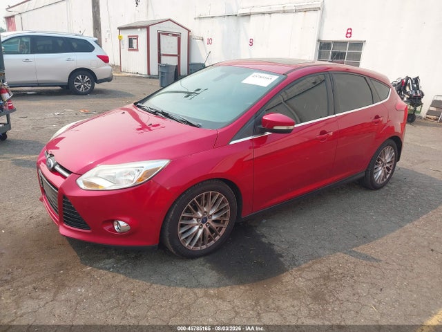 45785165 :رقم المزاد ، 1FAHP3M2XCL155675 vin ، 2012 Ford Focus Sel مزاد بيع