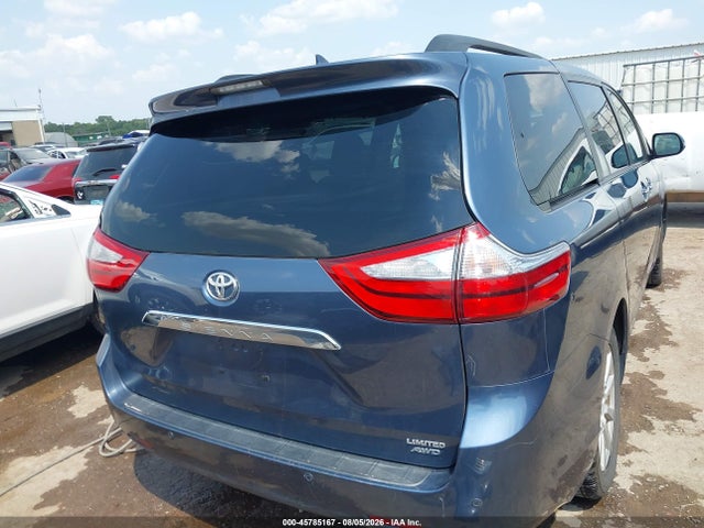45785167 :رقم المزاد ، 5TDDZ3DC7HS151987 vin ، 2017 Toyota Sienna Limited Premium 7 Passenger مزاد بيع