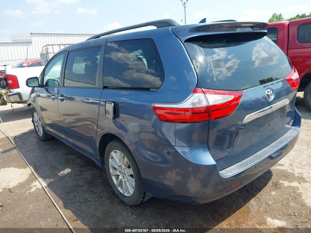 45785167 :رقم المزاد ، 5TDDZ3DC7HS151987 vin ، 2017 Toyota Sienna Limited Premium 7 Passenger مزاد بيع