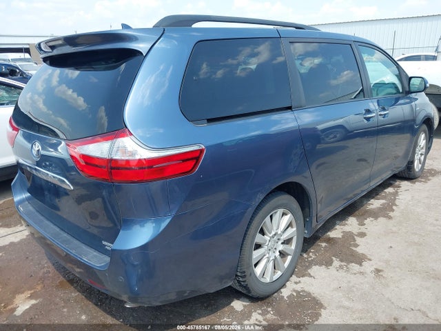 45785167 :رقم المزاد ، 5TDDZ3DC7HS151987 vin ، 2017 Toyota Sienna Limited Premium 7 Passenger مزاد بيع