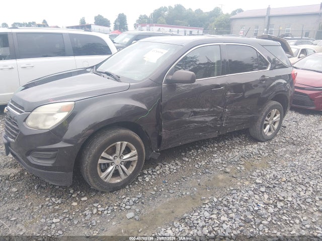 2016 Chevrolet Equinox Ls მანქანა იყიდება აუქციონზე, vin: 1GNALBEK6GZ105835, აუქციონის ნომერი: 45785196