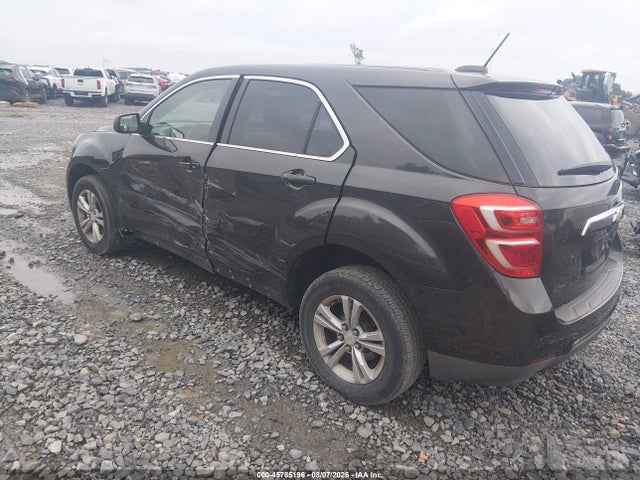 2016 Chevrolet Equinox Ls მანქანა იყიდება აუქციონზე, vin: 1GNALBEK6GZ105835, აუქციონის ნომერი: 45785196