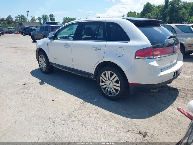 2010 Lincoln Mkx მანქანა იყიდება აუქციონზე, vin: 2LMDJ8JC6ABJ07088, აუქციონის ნომერი: 45785242