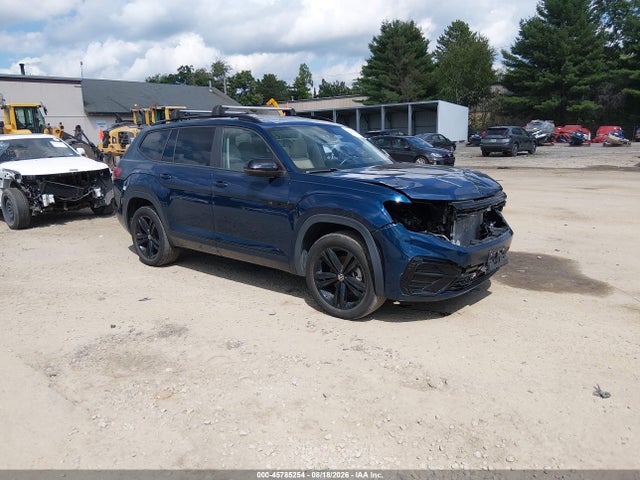 2022 Volkswagen Atlas 3.6l V6 Sel R-line Black მანქანა იყიდება აუქციონზე, vin: 1V2SR2CA7NC559290, აუქციონის ნომერი: 45785254