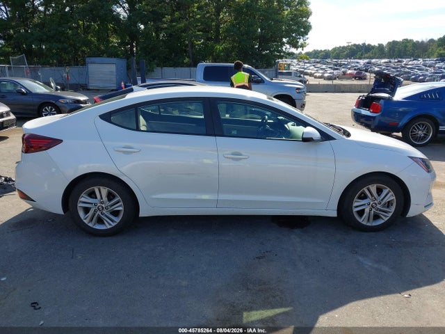 2019 Hyundai Elantra Sel მანქანა იყიდება აუქციონზე, vin: 5NPD84LF4KH464271, აუქციონის ნომერი: 45785264
